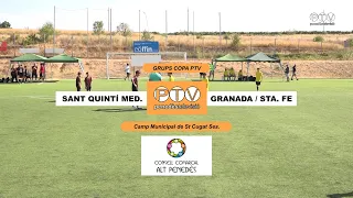 Fase de grups Copa PTV 26 municipi de St. Quintí de Mediona contra municipis de La Granada i Sta. Fe
