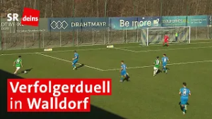 Fußball, Regionalliga Südwest: FC Homburg zu Gast bei FC Astoria Walldorf