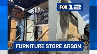 Theft suspect charged with arson after Vancouver furniture store fire causes $640K in damage