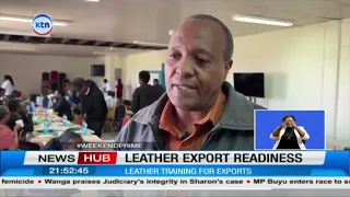KIRDI trains leather sector players to boost global competitiveness