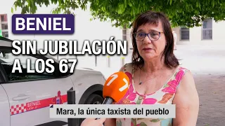 67 years old and unable to retire: Beniel's only female taxi driver is still behind the wheel 🚕