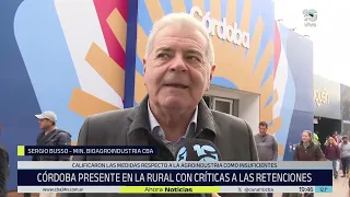 Sergio Busso: "The national government is punishing the productive sector"