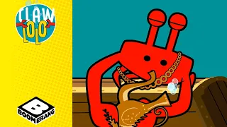 Tesoro dei pirati🎵 Ballo divertente con gli animali marini 🌊 | Clawlolo | Boomerang Italia