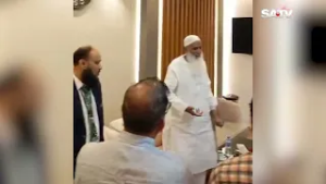 আটকে পড়া ওমরাহ যাত্রীদের খোঁজ খবর নিতে বিমানবন্দরে ধর্ম মন্ত্রী শাহ মোফাজ্জল হোসেন কায়কোবাদ | SATV