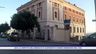 AICA: AGRIGENTO MAYOR'S PARTY DEMANDS BOARD OF DIRECTORS' RESIGNATION