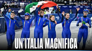 ITALIA SPAZIALE! ORO clamoroso in staffetta mista | #MilanoCortina2026