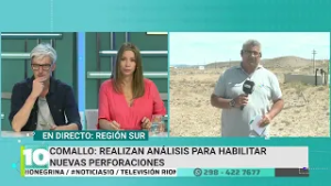 Comallo: realizan análisis para habilitar nuevas perforaciones