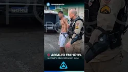 TWO SUSPECTS IN POÇOS HOTEL ROBBERY ARRESTED BY POLICE
