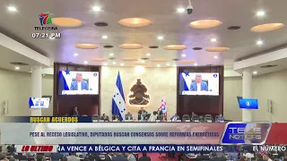 Pese al receso legislativo, diputados buscan consensos sobre reformas energéticas