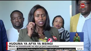 Mfumo wa kielektroniki wa afya ya jamii wazinduliwa
