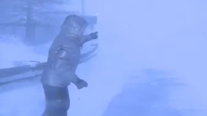 7's Kimberly Bookman monitoring whiteout conditions in Foxboro