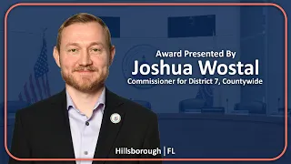 Commissioner Joshua Wostal presents Manufacturing Month and Manufacturing Day
