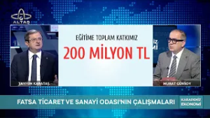 Karadeniz Ekonomi |  Fatsa Ticaret ve Sanayi Odası Başkanı Tayfun Karataş