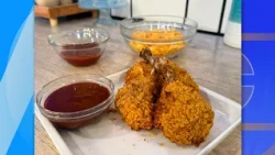 Crispy Chicken Drumsticks for Halloween