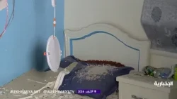 مشاهد للأضرار الناجمة عن سقوط المقذوف الحوثي على المنازل والمركبات في نجران