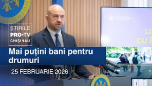 Știrile PRO TV (ORA 20:00) | MAI PUȚINI BANI PENTRU DRUMURI | Moldova