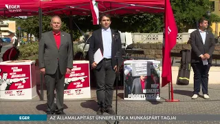 Az államalapítást ünnepelték a Munkáspárt tagjai - 2026.08.18.