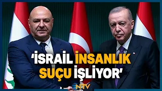 Erdoğan and Joseph Aoun Speak at Joint Press Conference: '4,300 Lebanese Killed in Israeli Attacks'