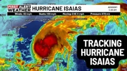 Tracking Hurricane Isaias