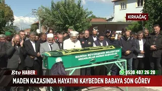 Final farewell to a father who lost his life in the mining accident