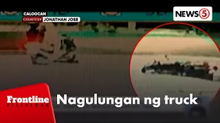 Pulis na galing sa duty sa SONA, patay matapos magulungan ng truck | Frontline Pilipinas