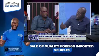MUST WATCH: Kojo Oppong Nkrumah disintegrates the GOLDBOD Loss brouhaha