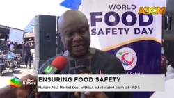 Ensuring Food Safety: Mallam Atta Market is best without adulterated palm oil - FDA  (09-10-26)