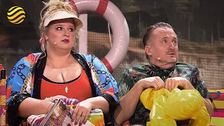 At the Polish Seaside - BEST COMEDY SKETCHES - Młodzi i moralni