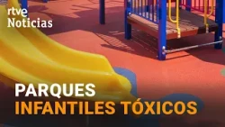 Alert over chemical presence in rubber playground flooring | RTVE News