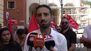 Interview with Antonio Capezzuto CGIL Battipaglia Hospital Aug 7