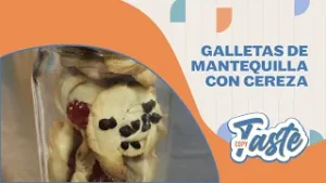 COPY TASTE | GALLETAS DE MANTEQUILLA CON CEREZA