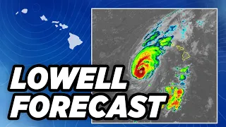 Hurricane Lowell Update: Flood watch posted for the state of Hawaii