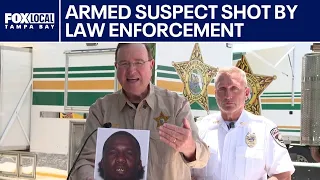 Florida murder suspect points gun at law enforcement who shoot him: PCSO