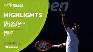 Passaro vs. Gill | US Open Qualifying Round 1 Highlights