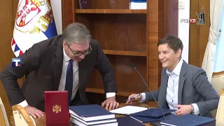 Vucic hvala hrabrim ljudima koji su se suprostavili rusenju Srbije