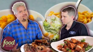 Guy Fieri Hits The Road For Incredible New Hampshire BBQ | Diners, Drive-Ins & Dives