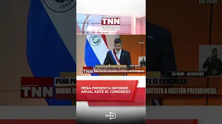 Peña presenta informe anual ante el Congreso