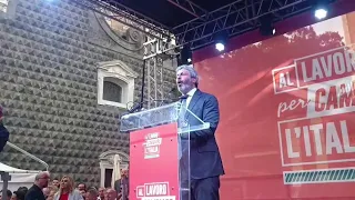 Campo largo a Napoli, Potere al popolo contesta la manifestazione