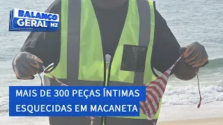 #BalançoGeral: O que terá acontecido? Mais de 300 peças esquecidas em Macaneta @MiramarNews
