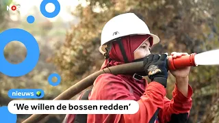 Indonesian mothers form their own firefighting team