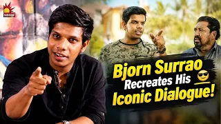 Bjorn Surrao Recreates His Iconic Dialogue! 😎 | Anbenum Isaiyil Rewind | Kalaignar TV