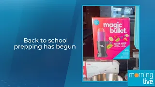 Back to school prepping has begun