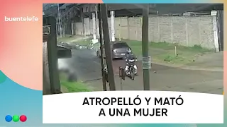 MOTORCYCLIST HITS and KILLS WOMAN in Villa Luzuriaga #BuenTelefe