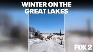 Mackinac Island in the winter and Great Lakes ice | Brother Nature