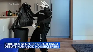 San Francisco company offers cleaning service using humanoid robots