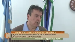 With 97% completion, the Cinco Saltos hospital project enters its final stage