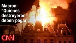 Protests in France: Burning buildings, clashes, and looting lead the president to call for justice