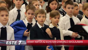 Arany napok a Debreceni Egyetem gyakorló iskolájában