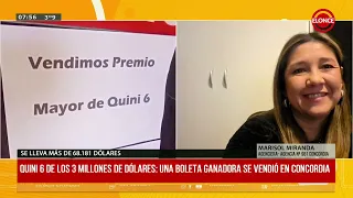 $3 Million Quini 6: Winning Ticket Sold in Concordia - 08/10/26