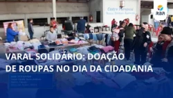 Solidarity Clothing Drive: Clothes donations on Citizenship Day